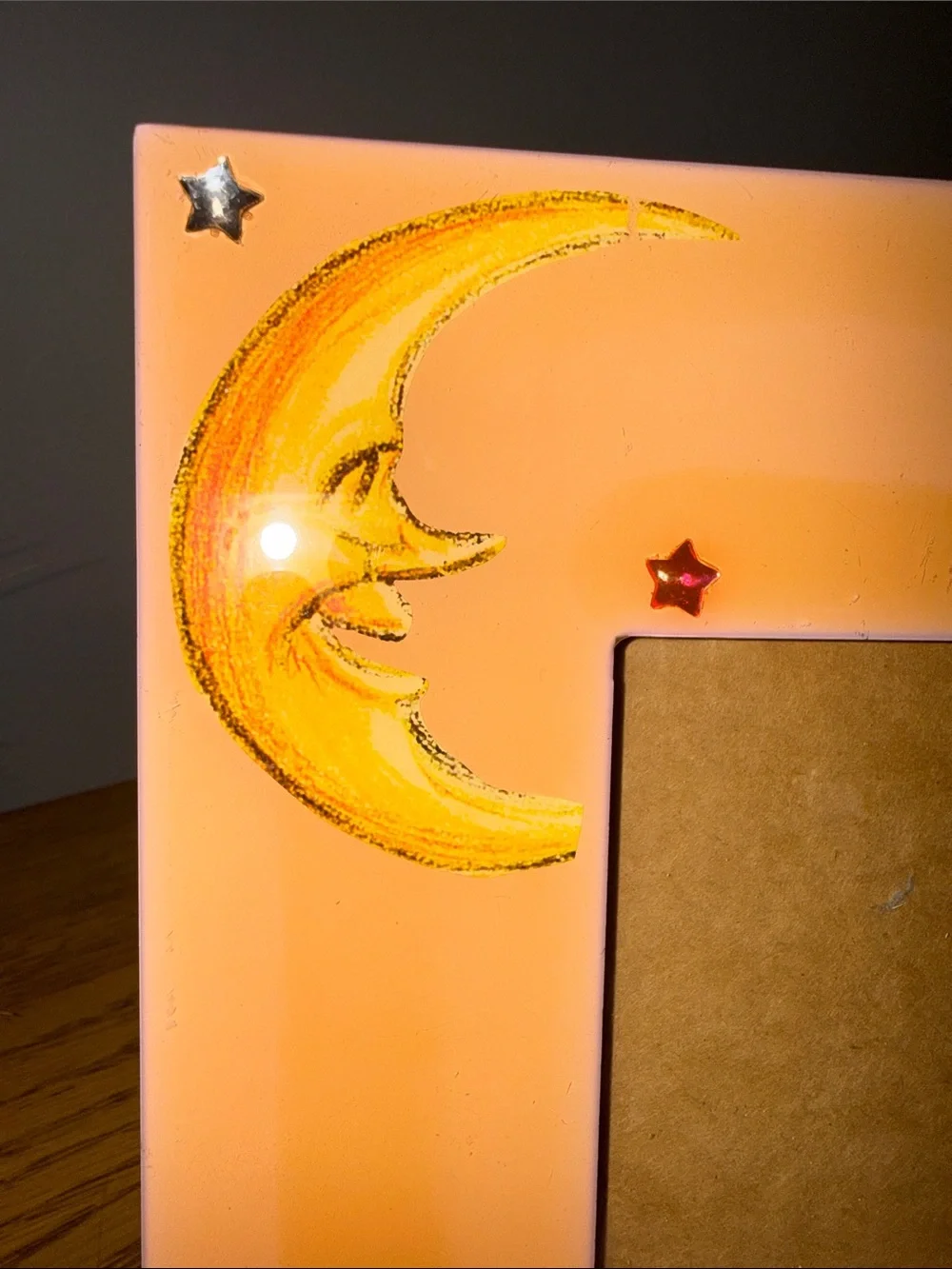 Vintage Dolce Mia Hey Diddle Diddle Nursery Picture Frame